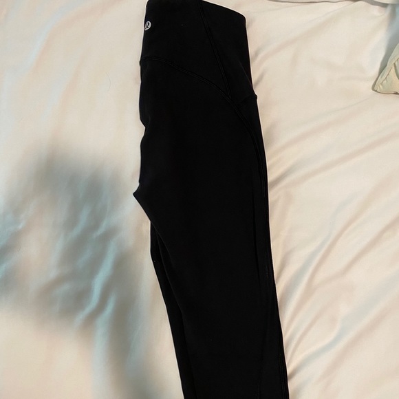 SPECIAL EDITION ✨ Black Lululemon Fast & Free Crop - Picture 4 of 5